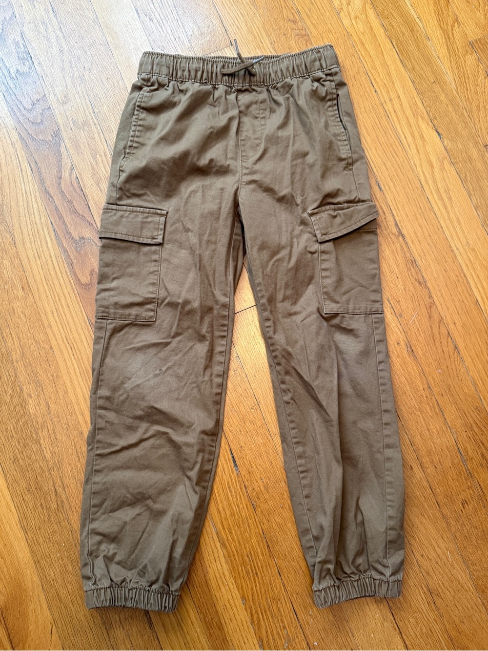 Gap kids boys pants size medium (8) - brown cinched jogger ankle